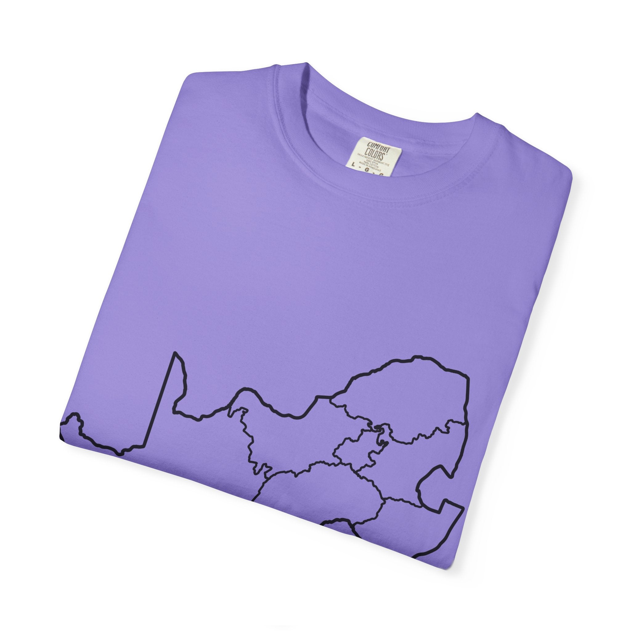 South Africa Outline Map T-Shirt – Minimalist Geography Tee