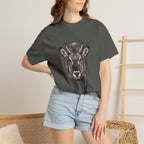 Waterbuck Bull Portrait T-Shirt — Realistic Walking Bull Graphic Tee