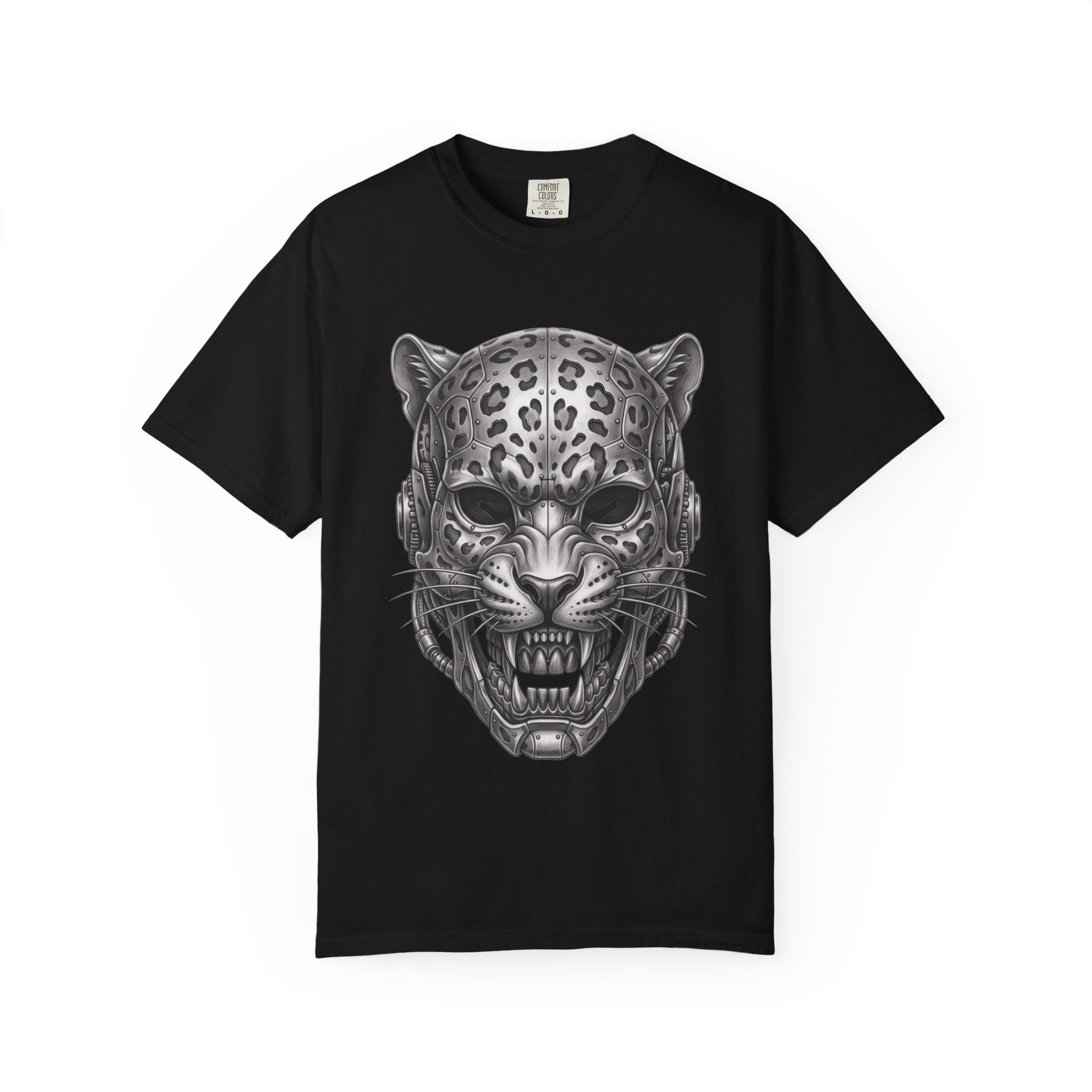 Jaguar Skull Tee — Fierce Leopard Skull Graphic T-Shirt