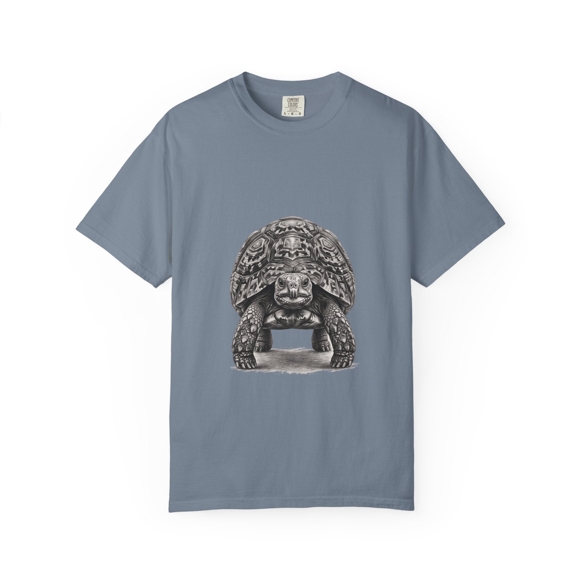 T-Shirt — Vintage Tortise Illustration Tee