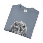 Hippo Front-Print T-Shirt — Realistic Hippo Graphic Tee