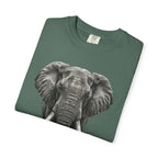 Elephant Graphic T-Shirt — Realistic Safari Animal Tee