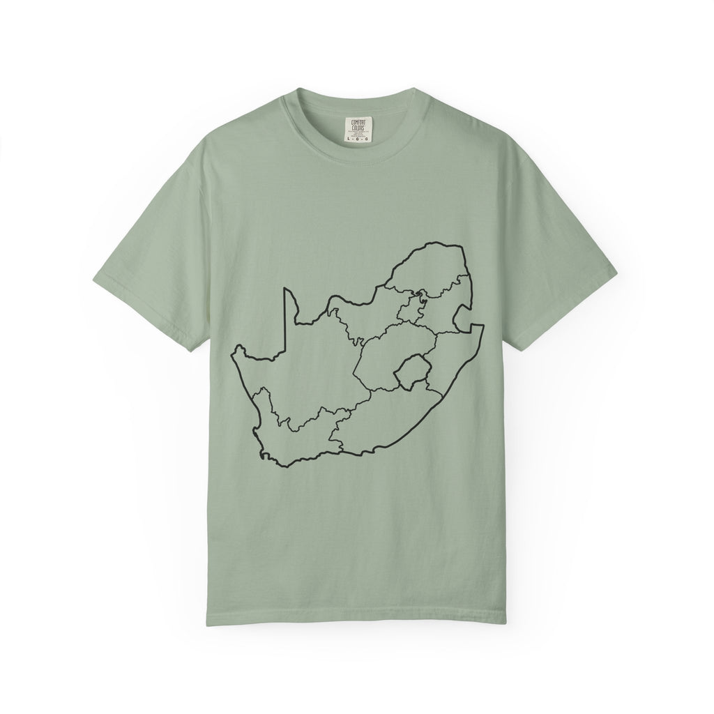 South Africa Outline Map T-Shirt – Minimalist Geography Tee
