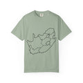 South Africa Outline Map T-Shirt – Minimalist Geography Tee