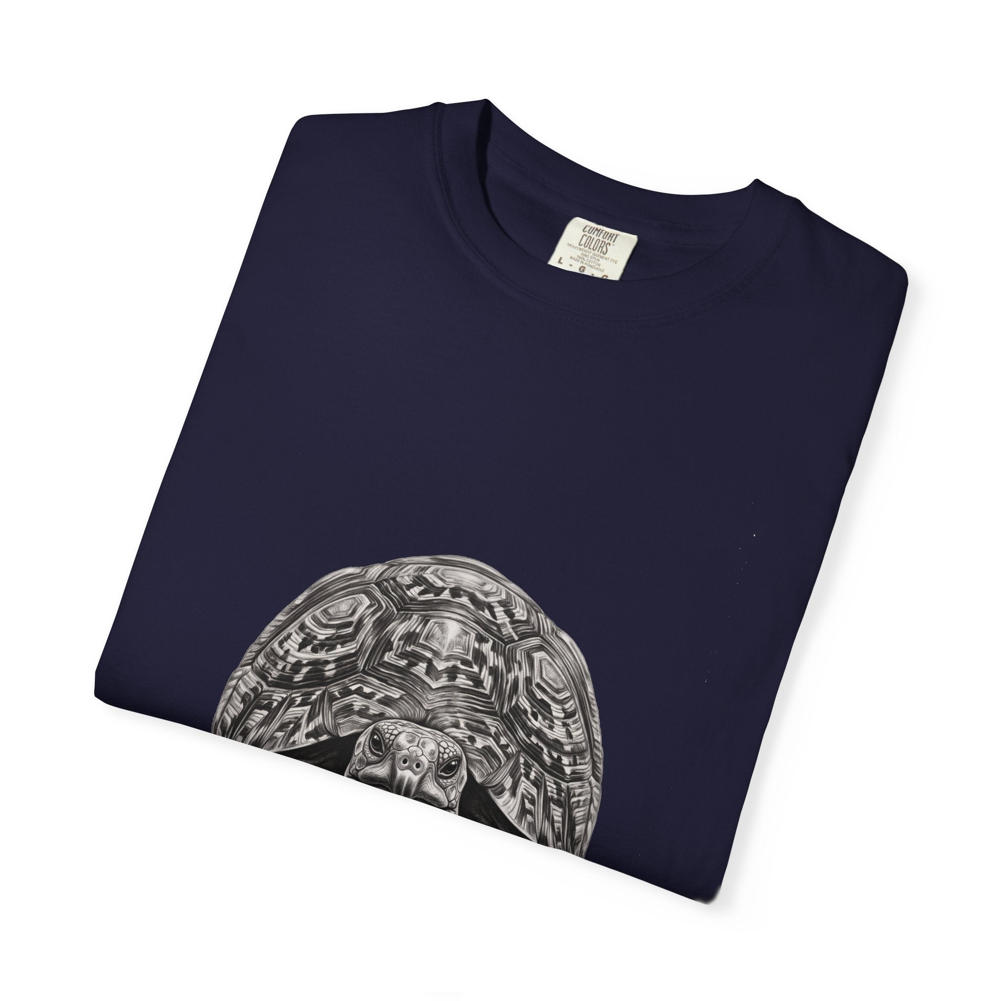 T-Shirt — Vintage Tortise Illustration Tee