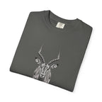 Antelope Sketch T‑Shirt — Minimal Wildlife Graphic Tee