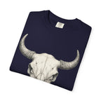 Cow Skull Graphic T-Shirt — Vintage Western Desert Vibe