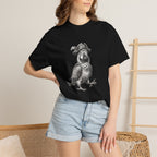 Pirate Parrot T‑Shirt — Vintage Illustration Tee for Bird Lovers & Nautical Fans