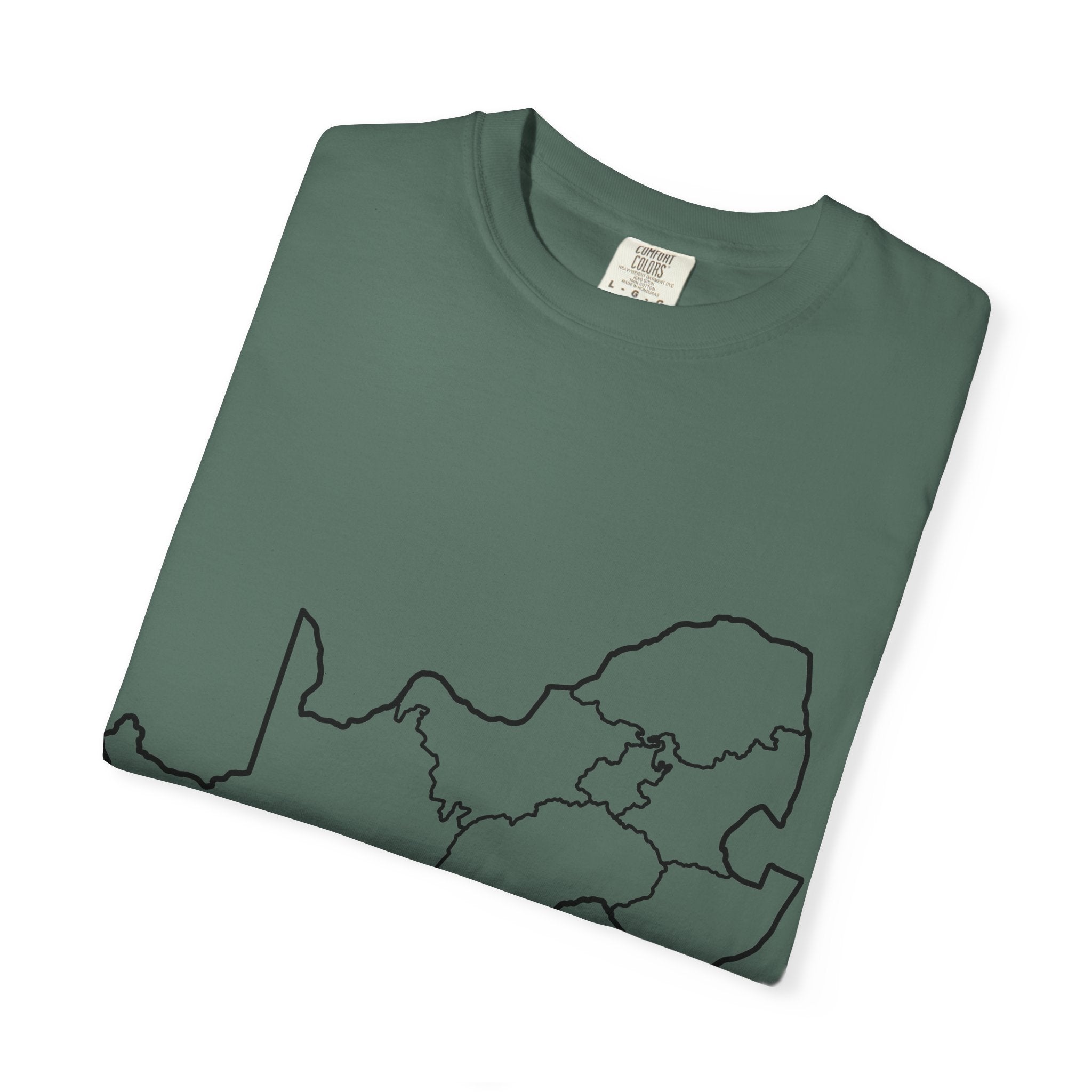 South Africa Outline Map T-Shirt – Minimalist Geography Tee