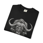 Buffalo Charge T‑Shirt — Bold Running Buffalo Graphic Tee