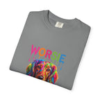 Worsie Colorful Dachshund T-Shirt – Vibrant Drip Art Dog Tee