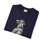 Pirate Parrot T‑Shirt — Vintage Illustration Tee for Bird Lovers & Nautical Fans