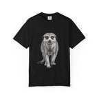 Meerkat Sketch T‑Shirt — Realistic Wildlife Illustration Tee