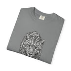 Leopard Walk T‑Shirt — Realistic Graphic Big Cat Tee
