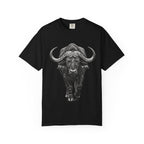 Buffalo Charge T‑Shirt — Bold Running Buffalo Graphic Tee