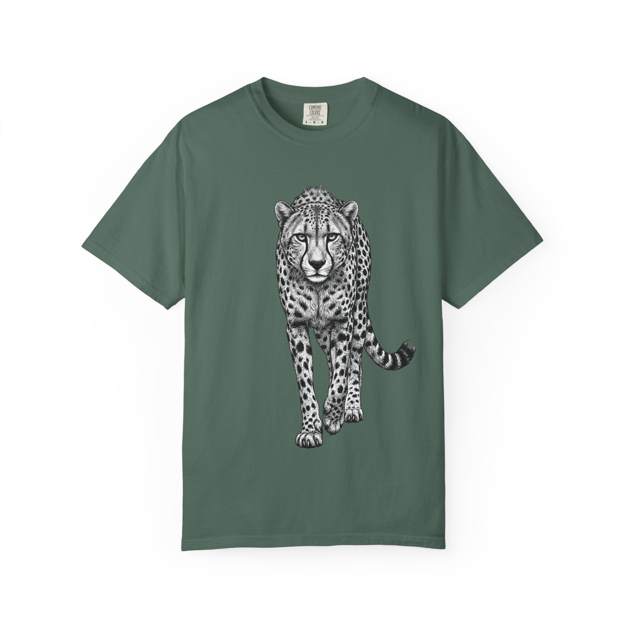 Cheetah Walk Graphic T-Shirt