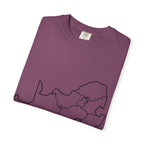 South Africa Outline Map T-Shirt – Minimalist Geography Tee