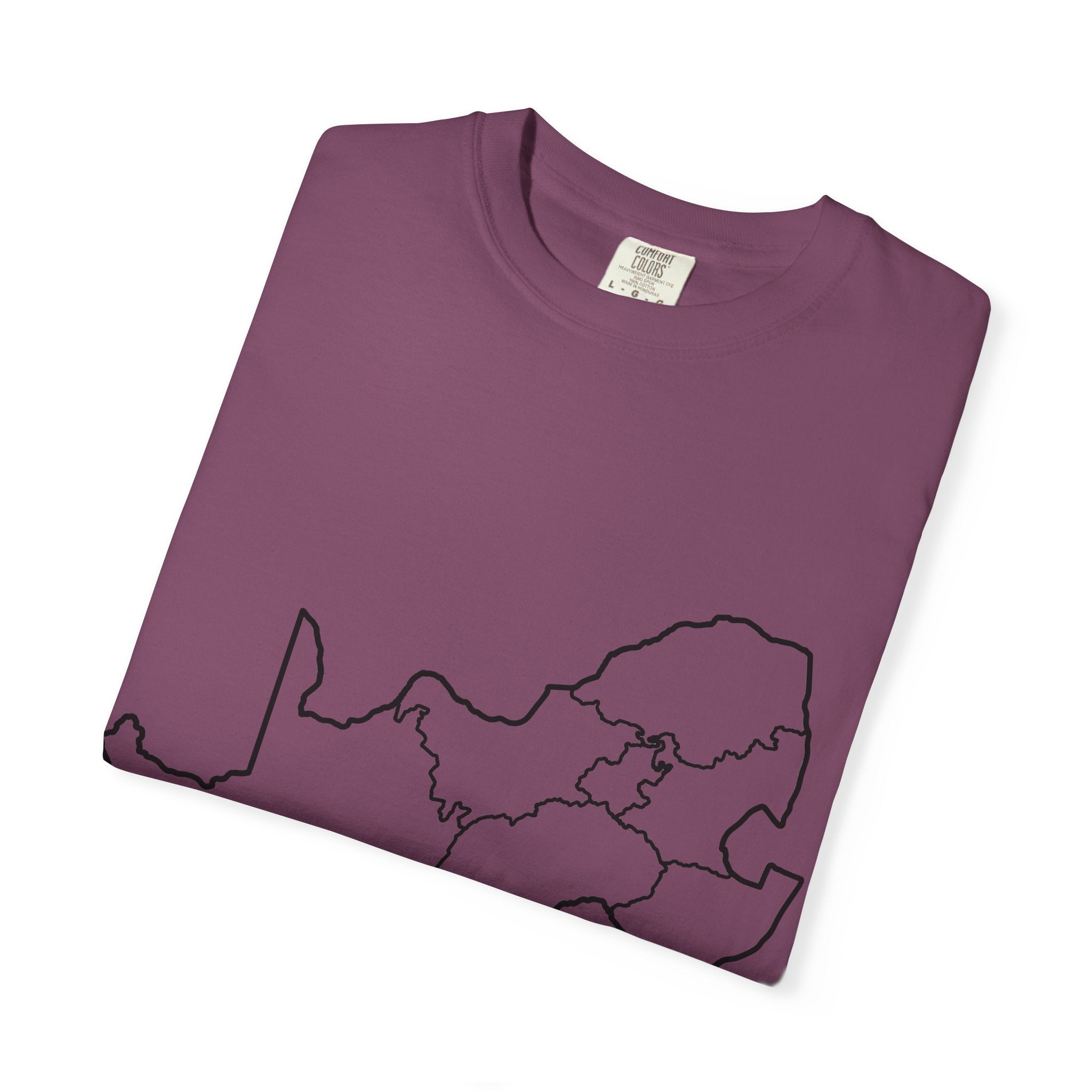 South Africa Outline Map T-Shirt – Minimalist Geography Tee