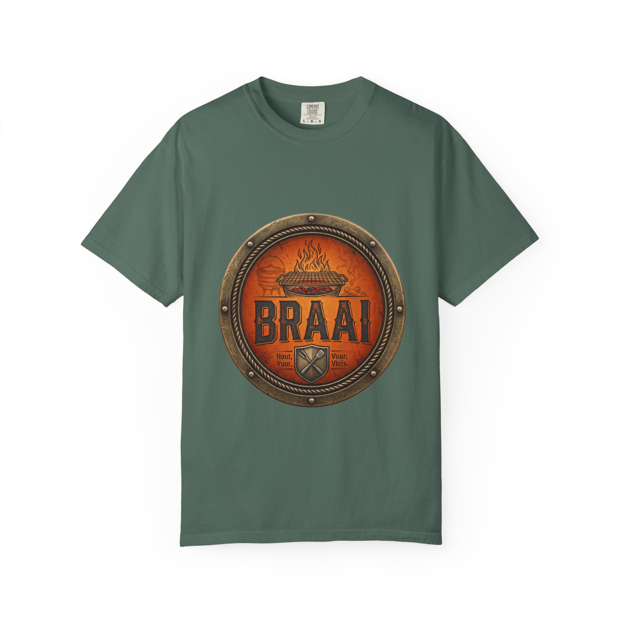 Braai Grill T-Shirt — Vintage Barbecue BBQ Tee