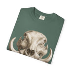 Boar Skull Graphic T-Shirt — Gothic Animal Skull Tee for Men & Women