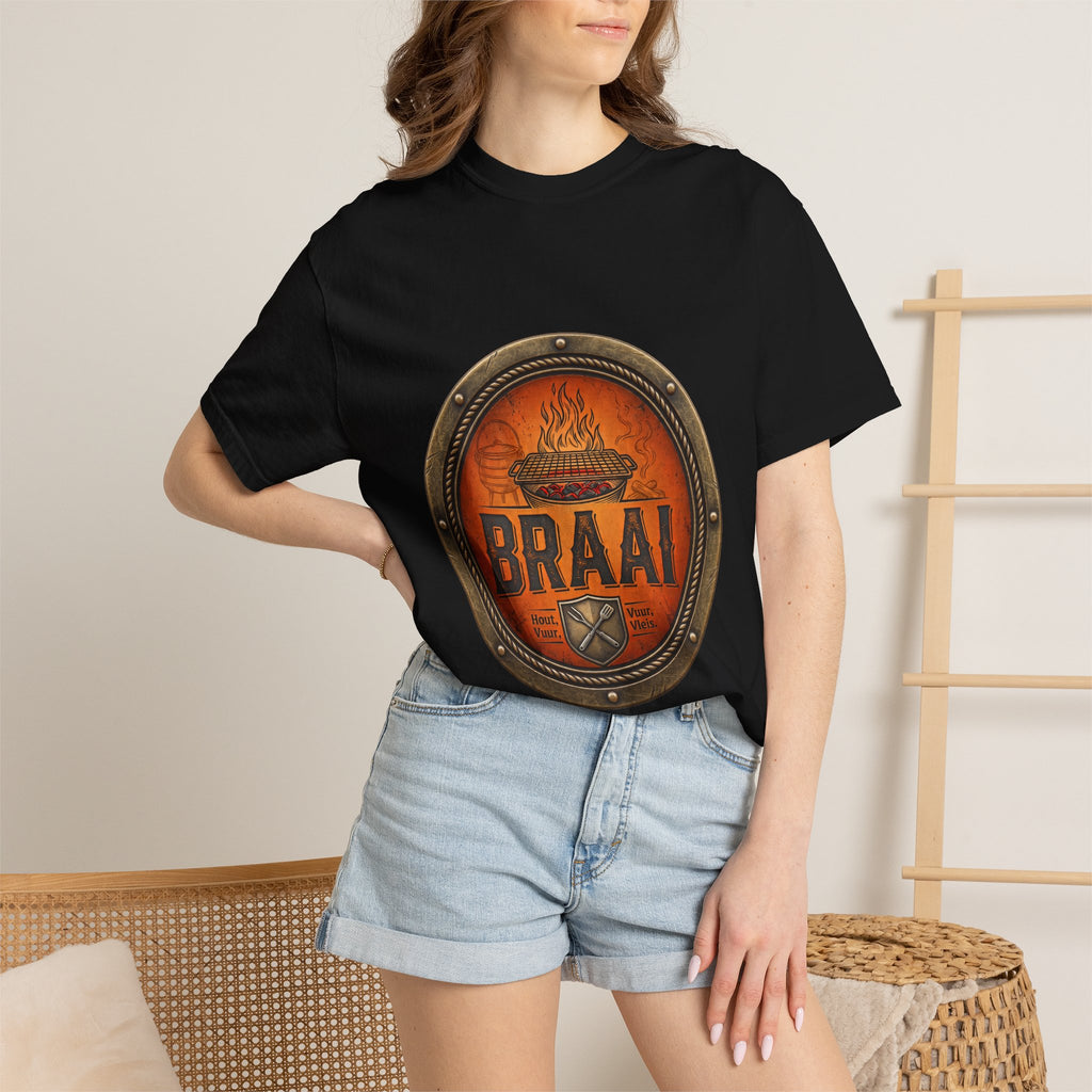 Braai Grill T-Shirt — Vintage Barbecue BBQ Tee