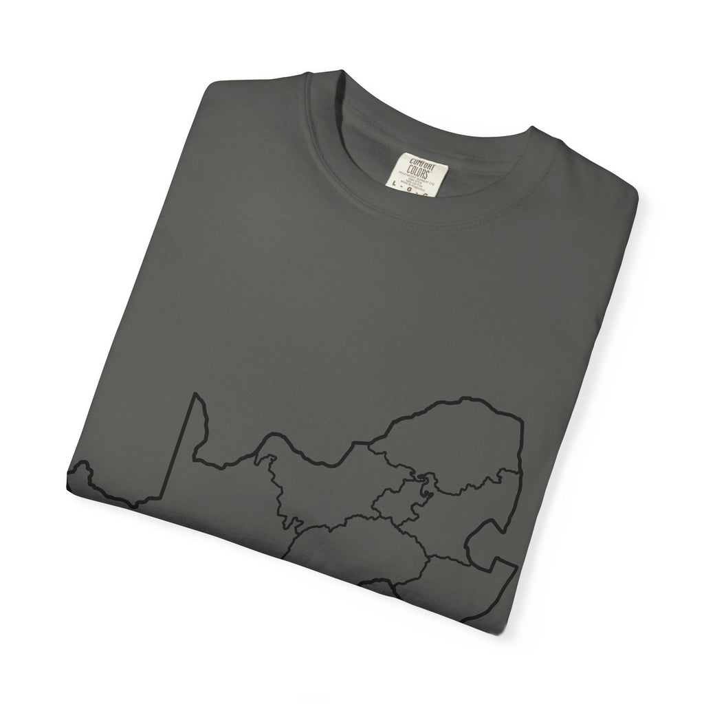 South Africa Outline Map T-Shirt – Minimalist Geography Tee
