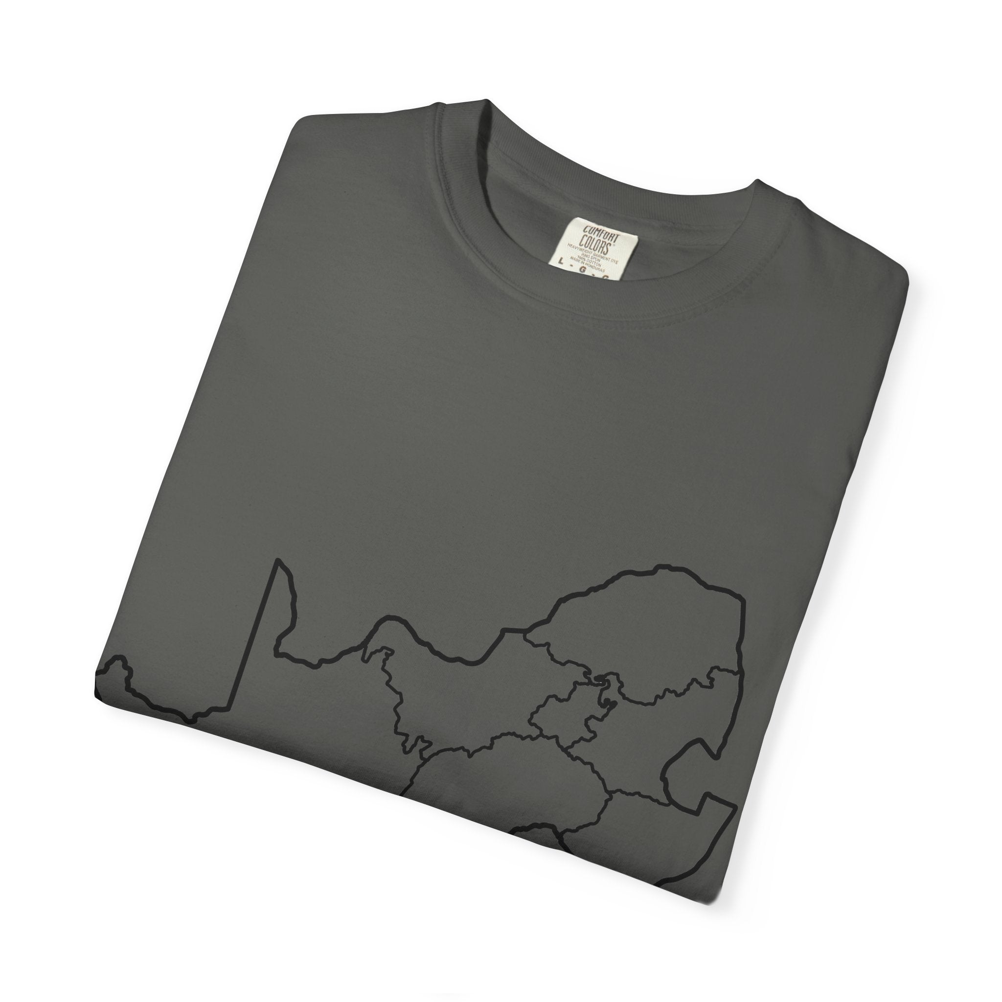 South Africa Outline Map T-Shirt – Minimalist Geography Tee