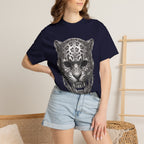 Jaguar Skull Tee — Fierce Leopard Skull Graphic T-Shirt