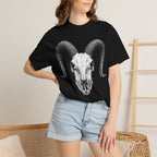 Ram Skull Graphic T-Shirt