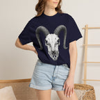 Ram Skull Graphic T-Shirt