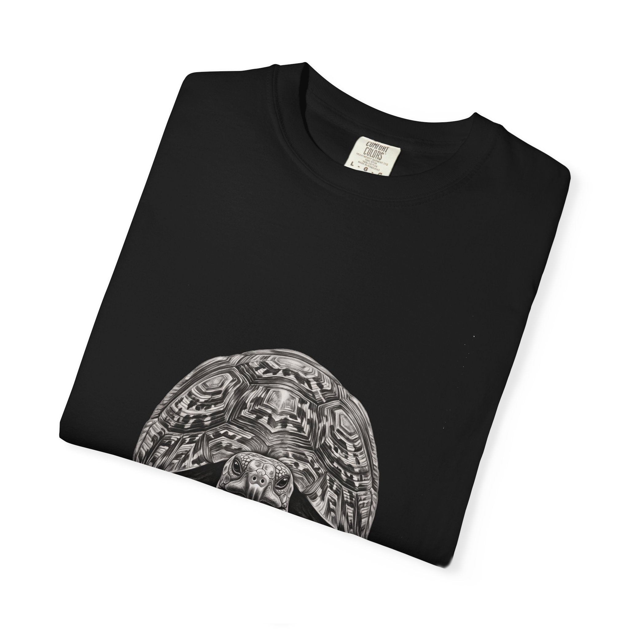 T-Shirt — Vintage Tortise Illustration Tee