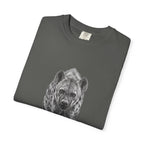 Hyena Graphic T-Shirt — Realistic Walking Hyena Print