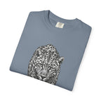 Leopard Walk T‑Shirt — Realistic Graphic Big Cat Tee