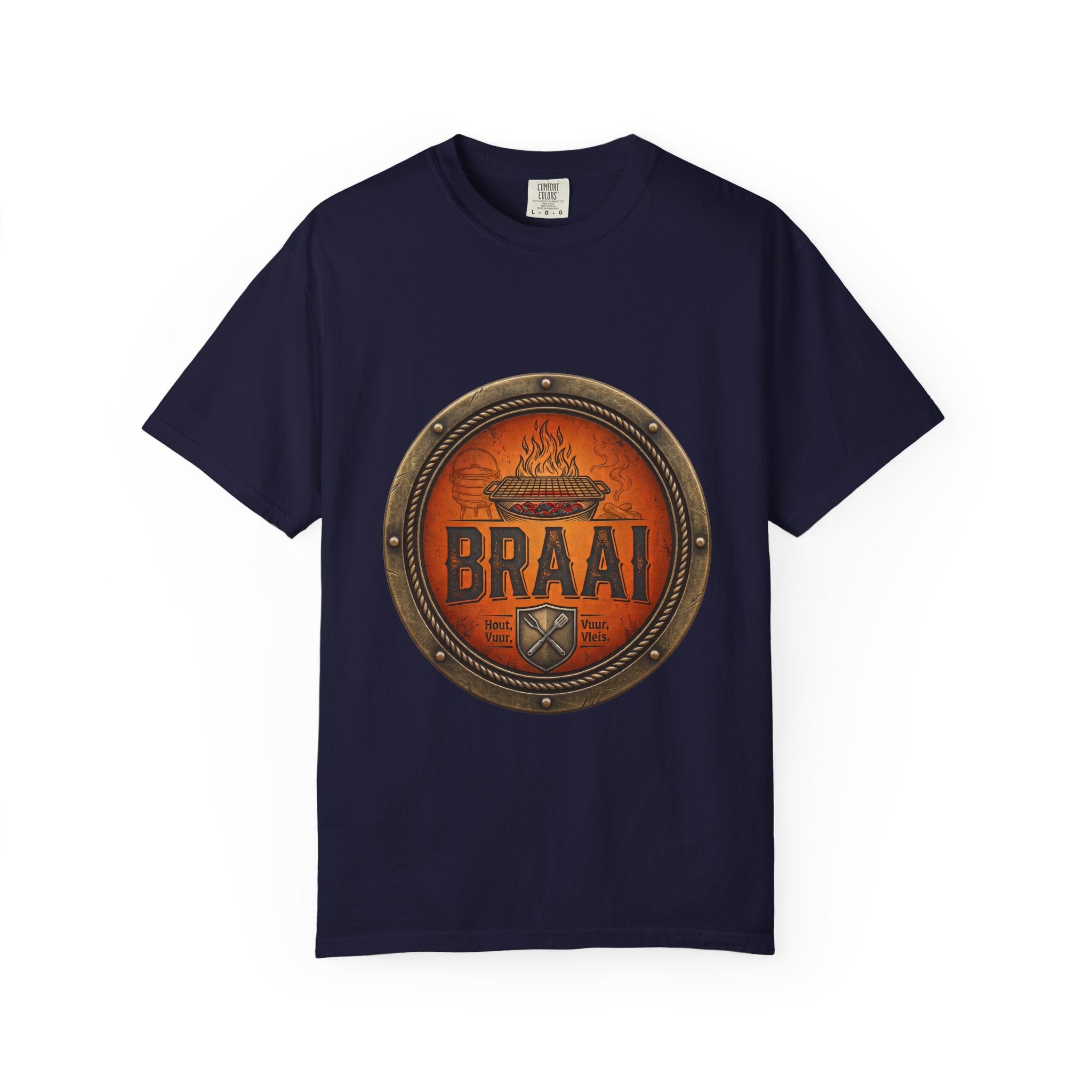 Braai Grill T-Shirt — Vintage Barbecue BBQ Tee