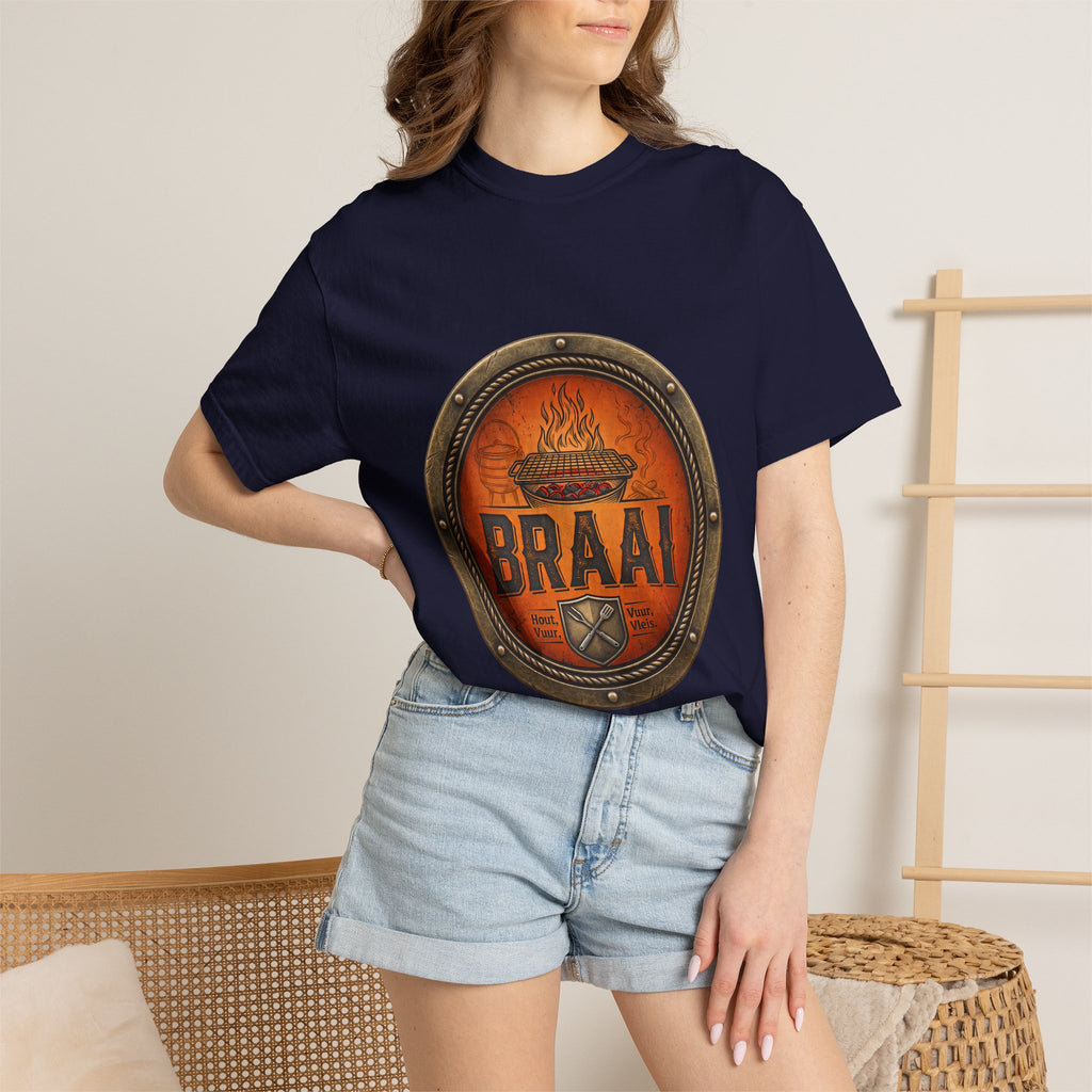 Braai Grill T-Shirt — Vintage Barbecue BBQ Tee