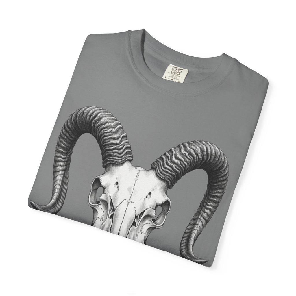 Ram Skull Graphic T-Shirt