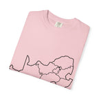 South Africa Outline Map T-Shirt – Minimalist Geography Tee