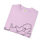 South Africa Outline Map T-Shirt – Minimalist Geography Tee