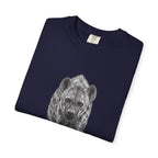 Hyena Graphic T-Shirt — Realistic Walking Hyena Print
