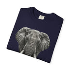 Elephant Graphic T-Shirt — Realistic Safari Animal Tee