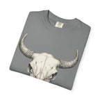 Cow Skull Graphic T-Shirt — Vintage Western Desert Vibe