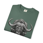 Buffalo Charge T‑Shirt — Bold Running Buffalo Graphic Tee