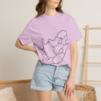 South Africa Outline Map T-Shirt – Minimalist Geography Tee