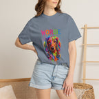 Worsie Colorful Dachshund T-Shirt – Vibrant Drip Art Dog Tee