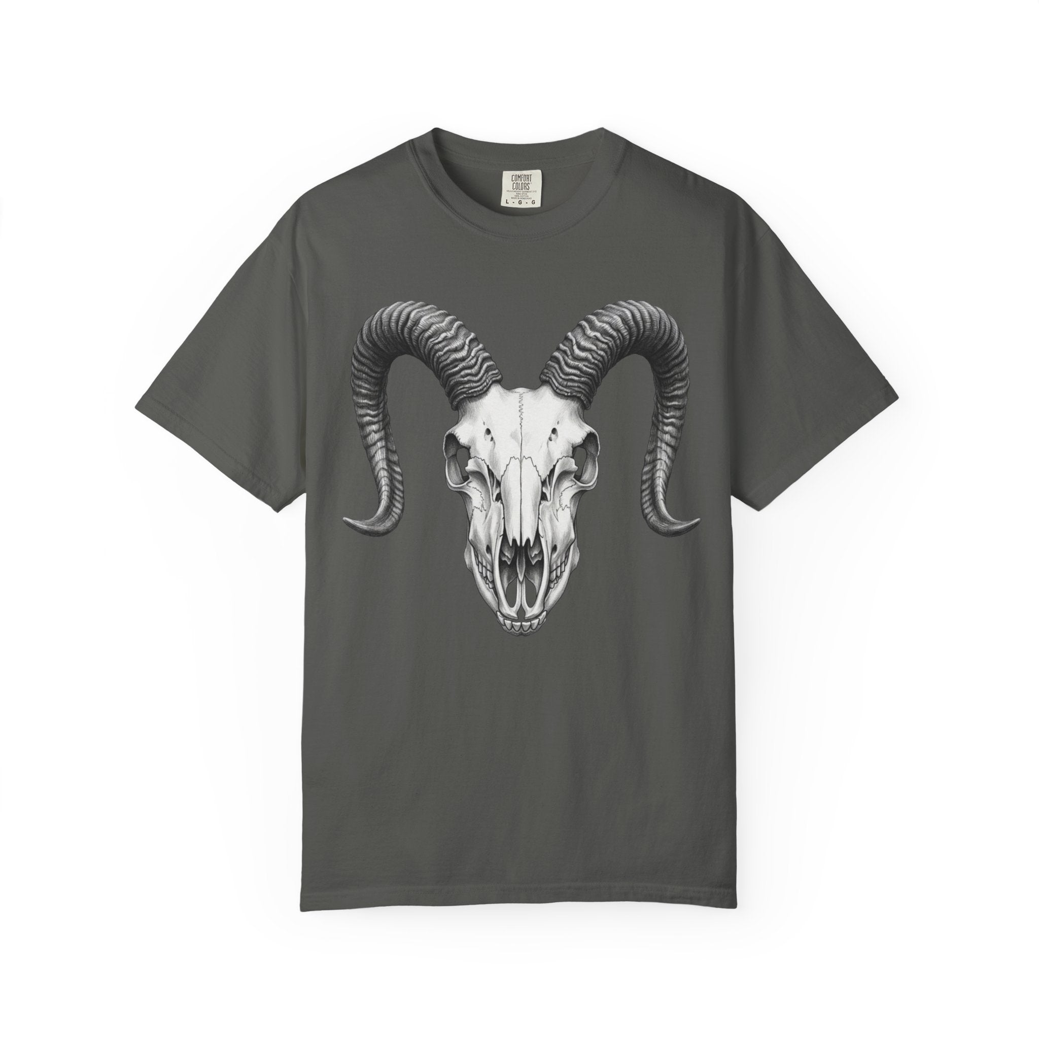 Ram Skull Graphic T-Shirt