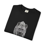 Hyena Graphic T-Shirt — Realistic Walking Hyena Print