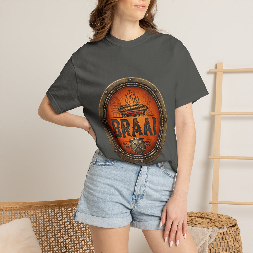 Braai Grill T-Shirt — Vintage Barbecue BBQ Tee