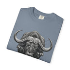 Buffalo Charge T‑Shirt — Bold Running Buffalo Graphic Tee